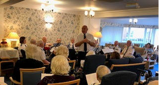 Salvation Army band visits Links View